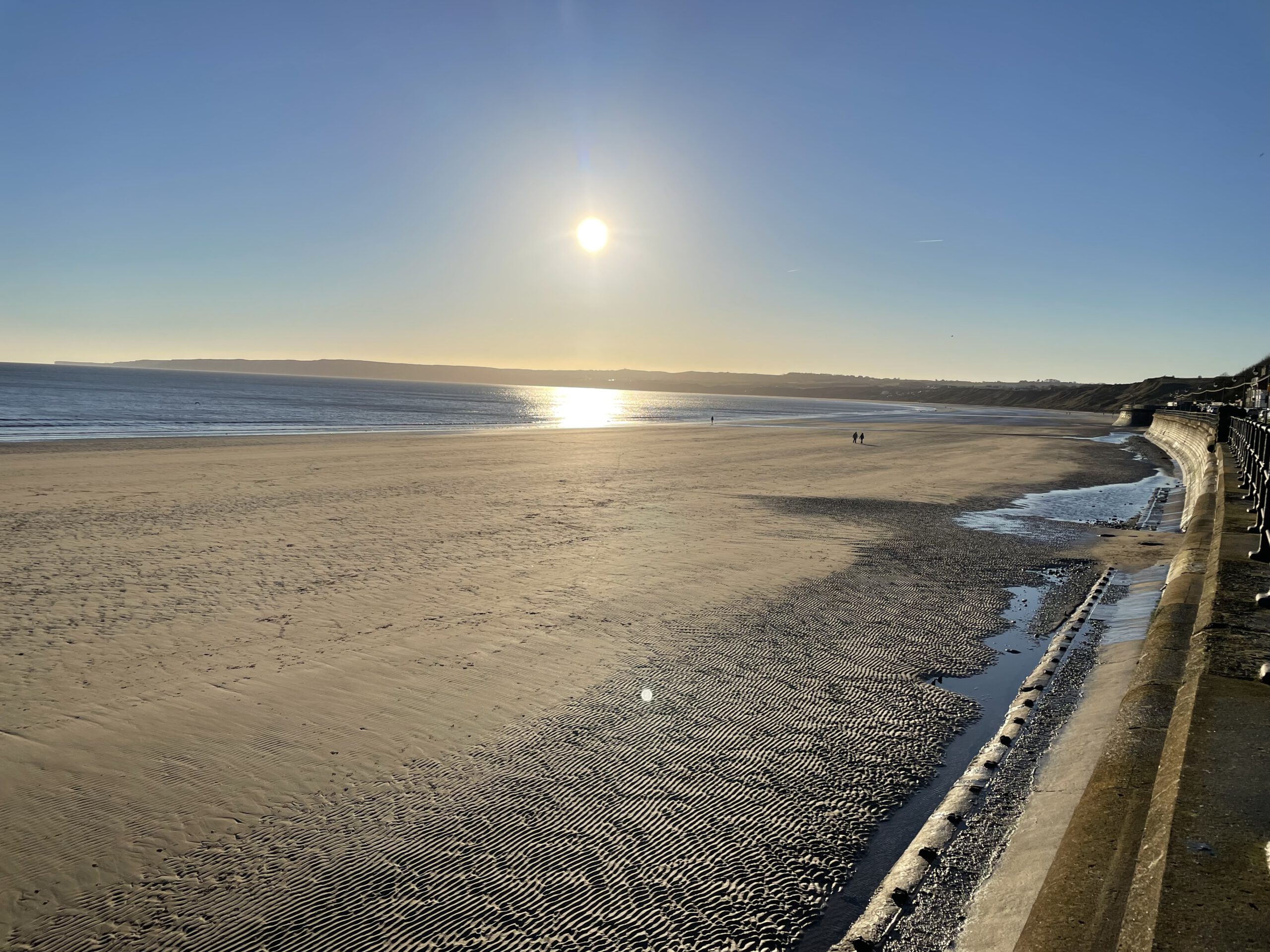 Filey beach