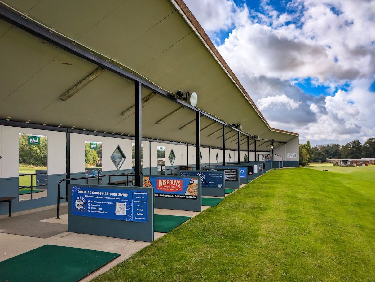 A fairway at Bridlington Links golf course on the East Yorkshire coast